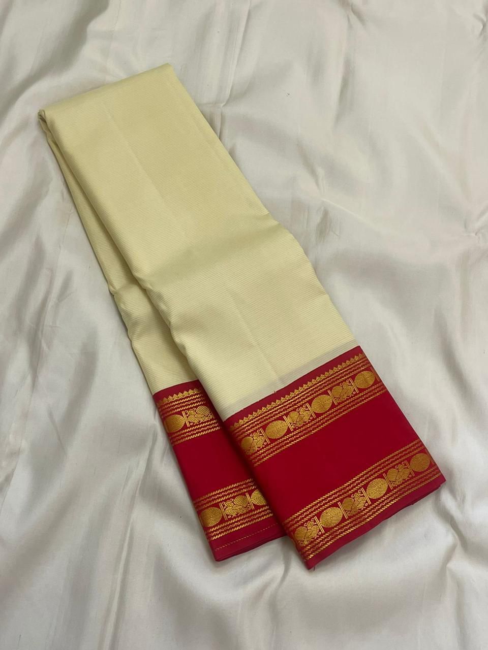 Pure Kanchipuram Handloom Bridal Silk Saree